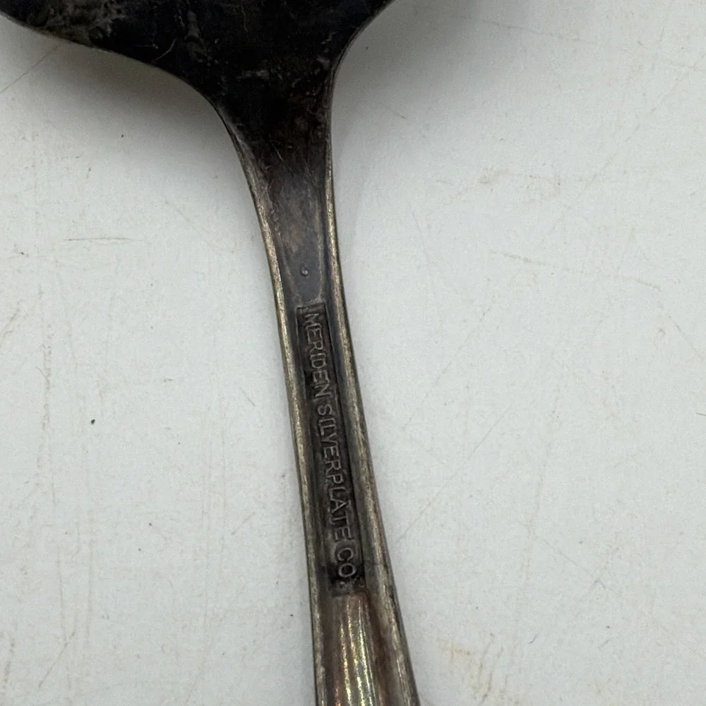 Vintage Lot Meriden Silver Plate Co. 6 piece Serving Set 1960's